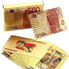 Карти гральні (54шт) EURO GOLD для покеру пластикові